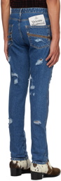 Vivienne Westwood Blue Cut Out Peppe Jeans