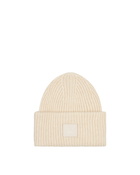 Acne Studios Face Beanie Oatmeal