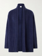 The Elder Statesman - Italy Smoking Shawl-Collar Cashmere Cardigan - Blue