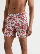 ORLEBAR BROWN - Bulldog Mid-Length Printed Swim Shorts - Pink