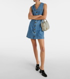 Frame Trucker denim minidress