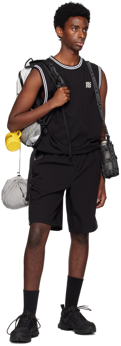 Manors Golf Black Course Vest