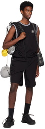 Manors Golf Black Course Vest