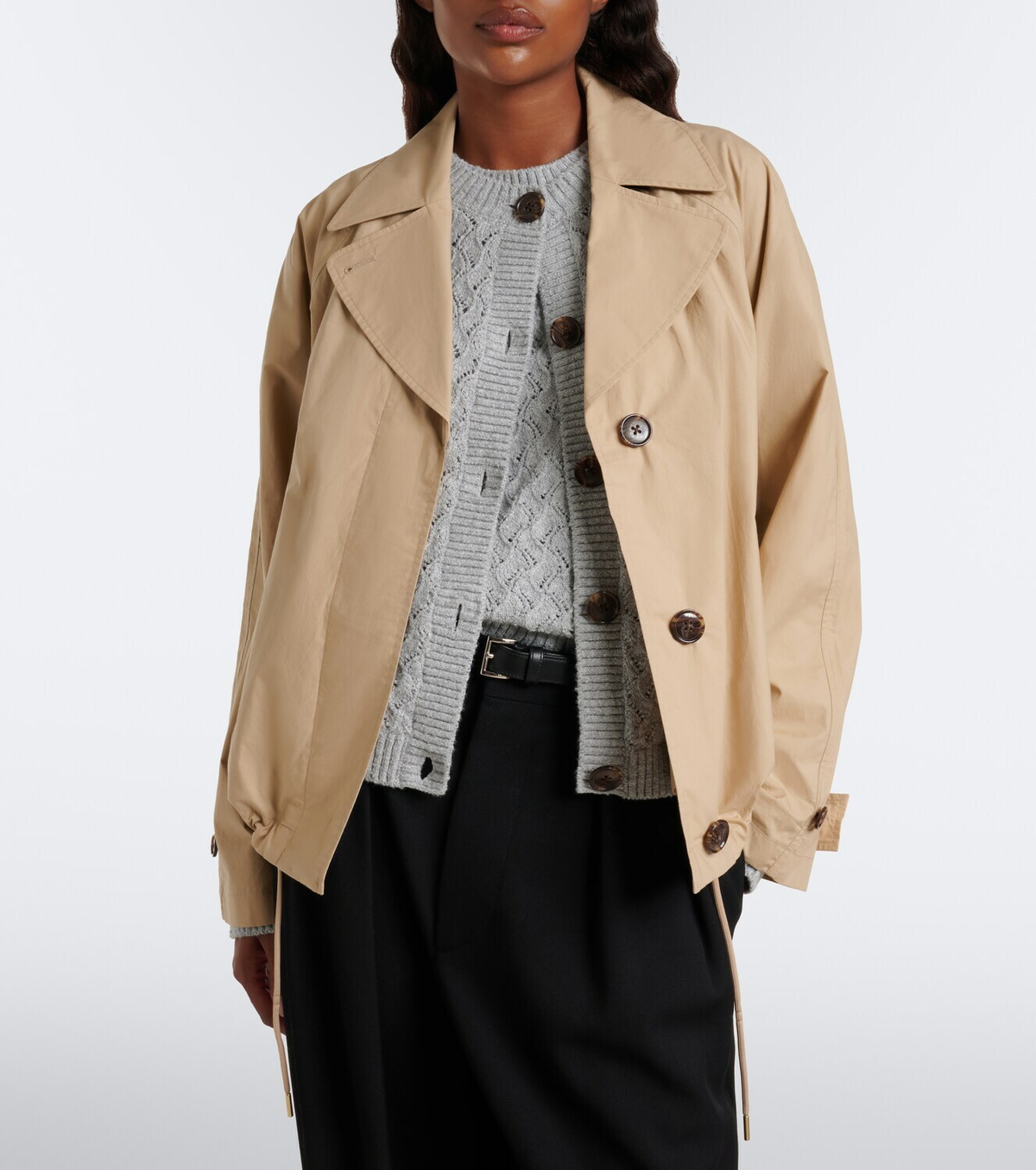 Varley Petra cotton poplin jacket