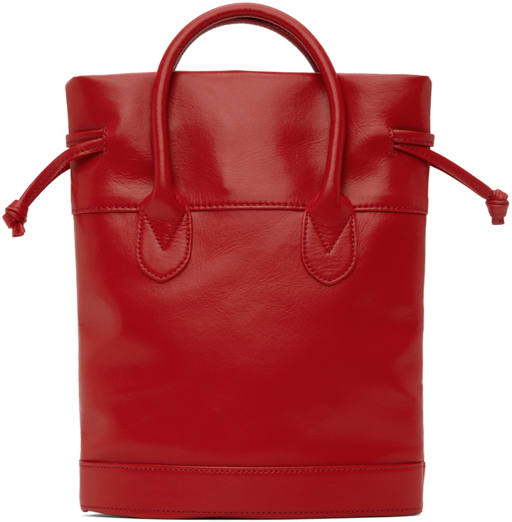 Photo: Comme des Garçons Comme des Garçons Red Drawstring Bag
