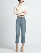 Manila Grace Womens Jeans in Blue