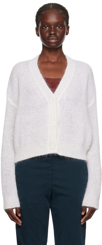 Photo: Max Mara Leisure White Rugiada Cardigan