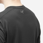 Arc'teryx Men's Cormac Arc'Word T-Shirt in Black