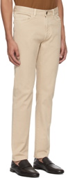 ZEGNA Beige City Jeans