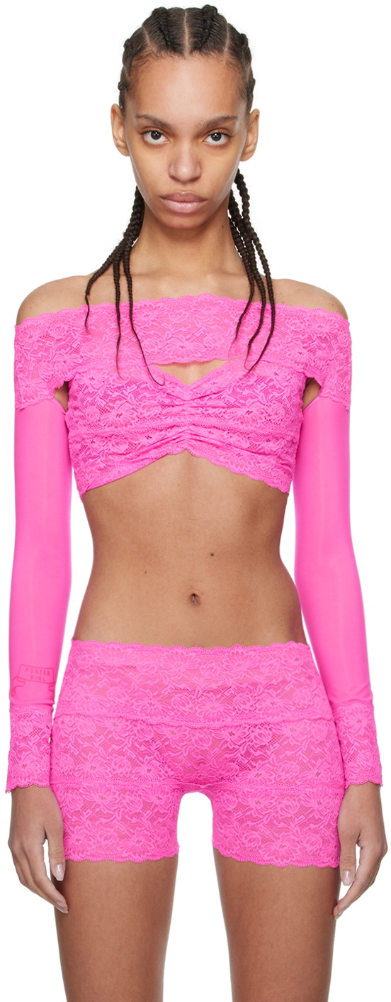 Poster Girl Pink Davina Long Sleeve T-Shirt