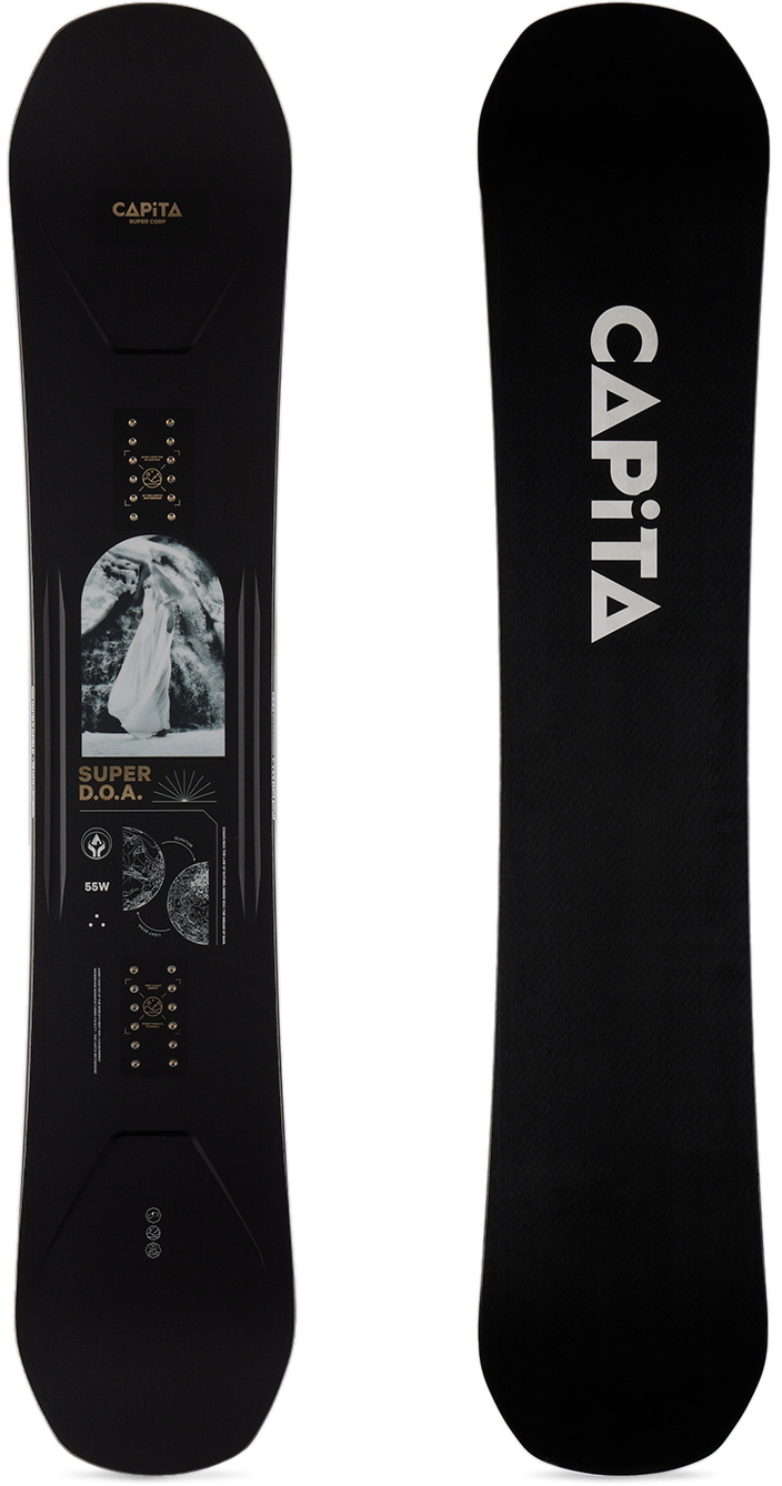 CAPiTA Black Super Defenders of Awesome Wide Snowboard