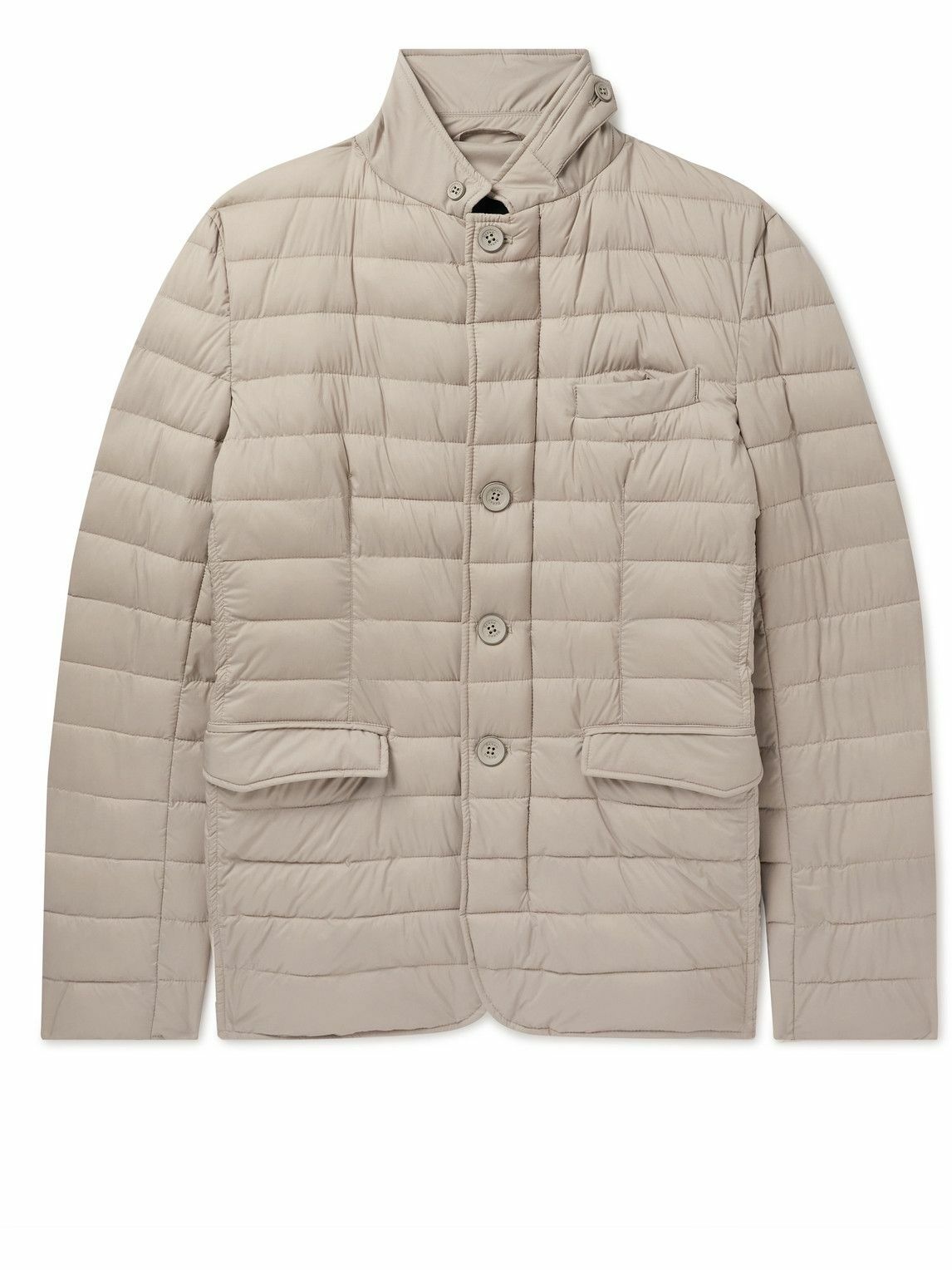 Photo: Herno - Legend Quilted Shell Down Jacket - Neutrals