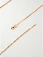 Dunhill - Transmission Rhodium-Plated Gold Necklace