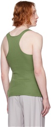 Y/Project Green Invisible Strap Tank Top