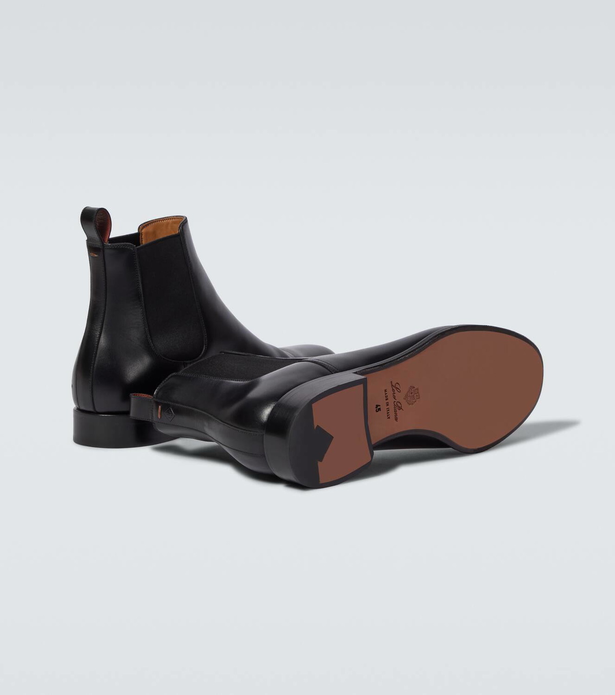 Loro Piana Rory Walk leather Chelsea boots