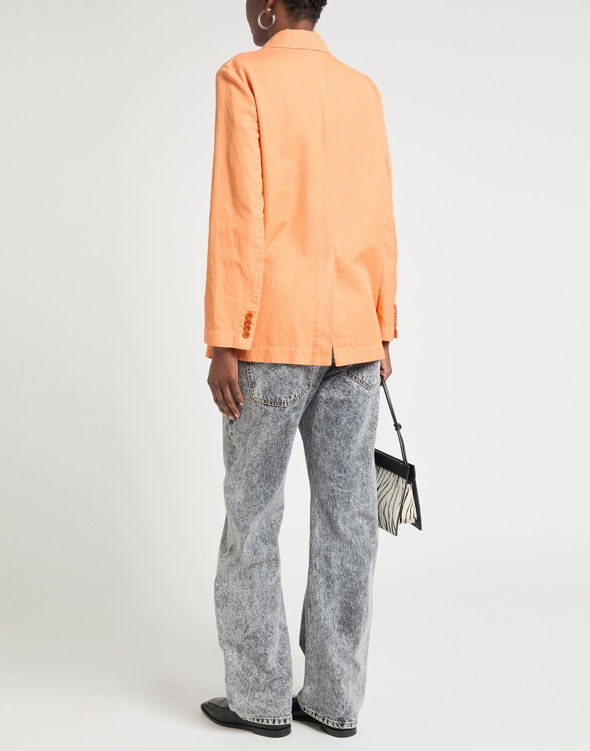 Aspesi Womens Blazer in Orange