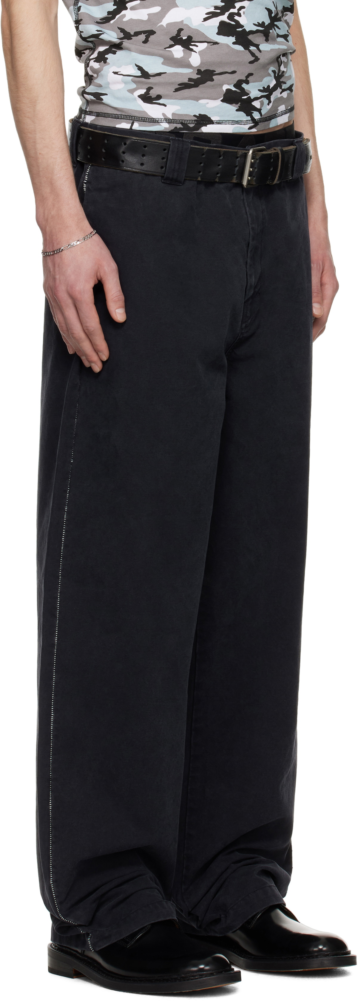 Still Kelly Black Workwear Trousers