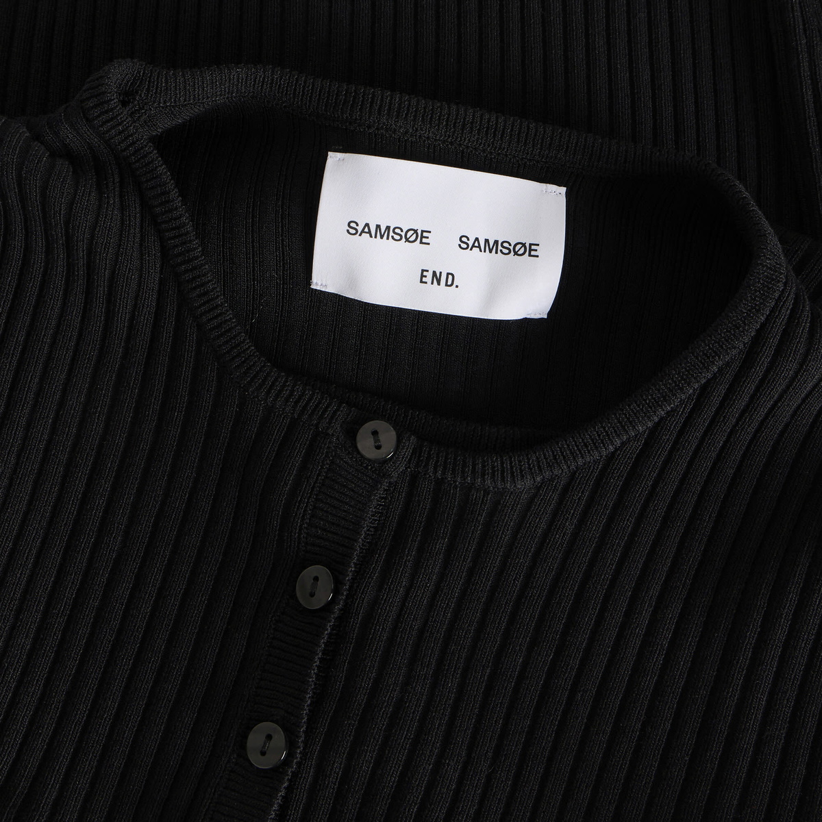 END. x Samsøe Samsøe Women's Salinna Cardigan in Black