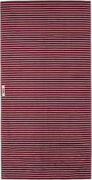 Tekla Burgundy & Pink Striped Towel Set, 3 pcs
