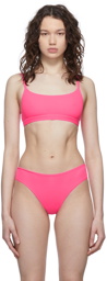 SKIMS Pink Fits Everybody Scoop Neck Bra