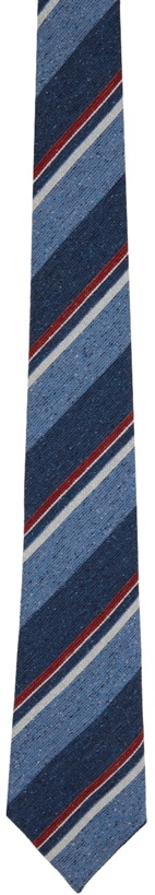 Photo: Paul Smith Blue Speckle Stripe Tie