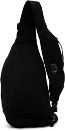 C.P. Company Black Nylon B Crossbody Backpack