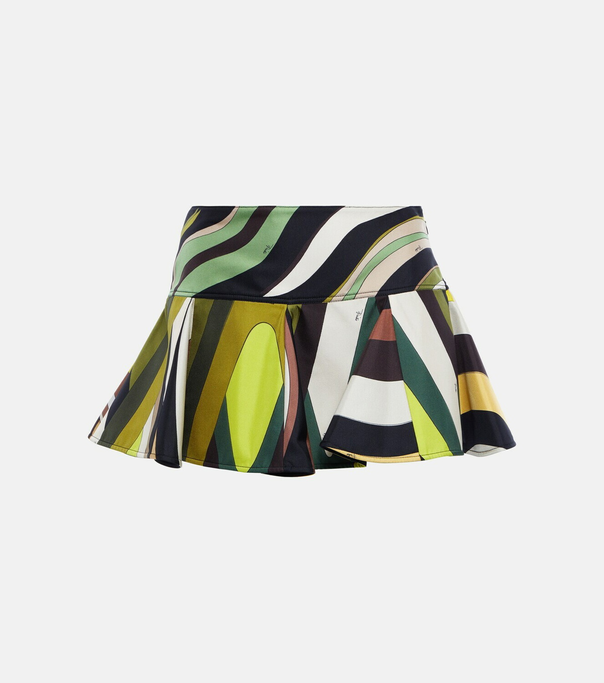 Pucci - Printed silk miniskirt Emilio Pucci