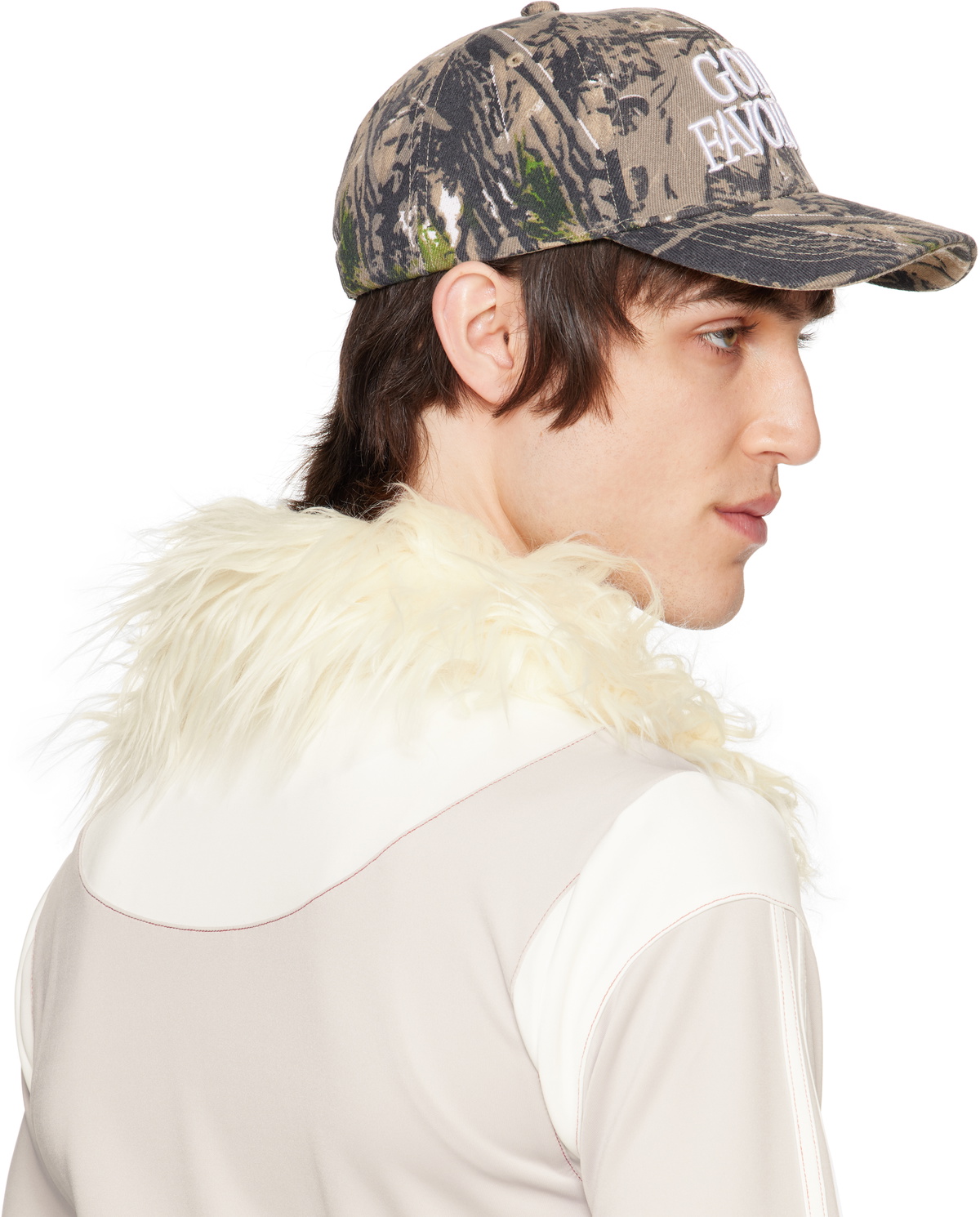 カーキ God's Favorite キャップ