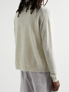 Auralee - Wool and Cashmere-Blend Cardigan - Neutrals