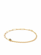 Yvonne Léon 18K Yellow Gold Diamond Chain Bracelet