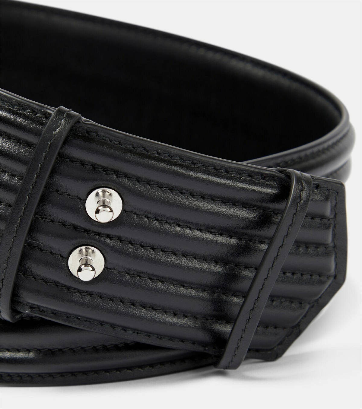 Alaïa Padded leather belt ALAÏA