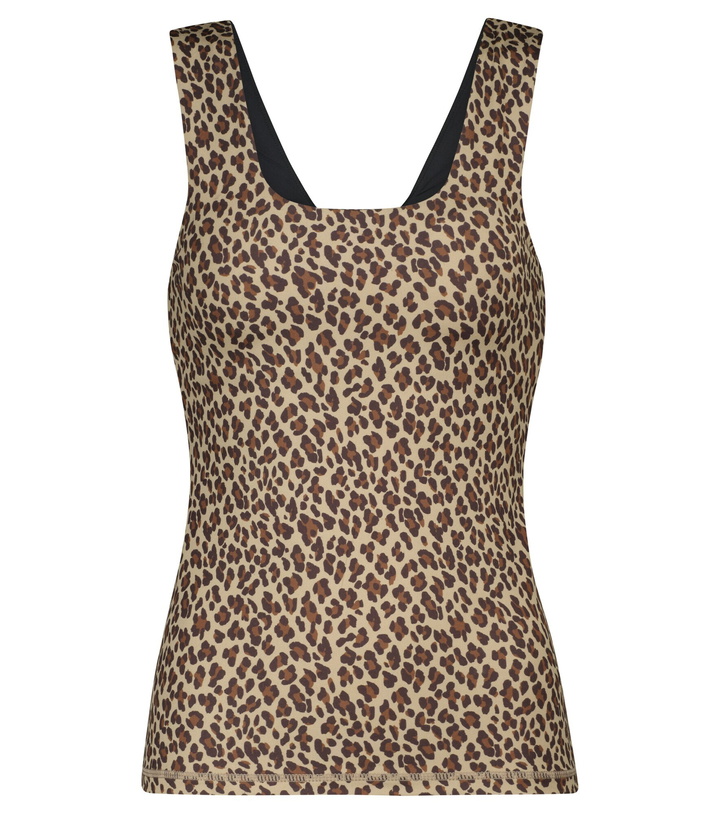 Photo: Varley - Aletta leopard-print tank top