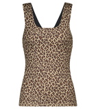 Varley - Aletta leopard-print tank top