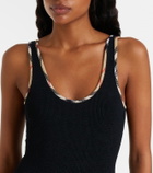 Burberry x Hunza G Faye Burberry Check swimsuit