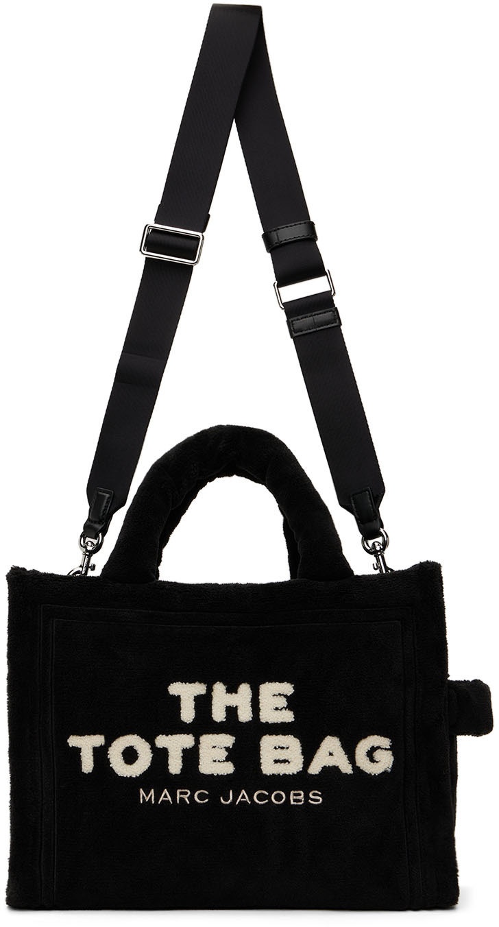 Marc Jacobs Black Mini The Terry Tote Bag