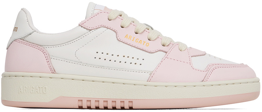 Axel Arigato White Pink Dice Lo Sneakers Axel Arigato