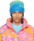 ERL Blue & Green Gradient Beanie
