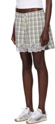 Martine Rose SSENSE Exclusive Gray French Knickers Shorts