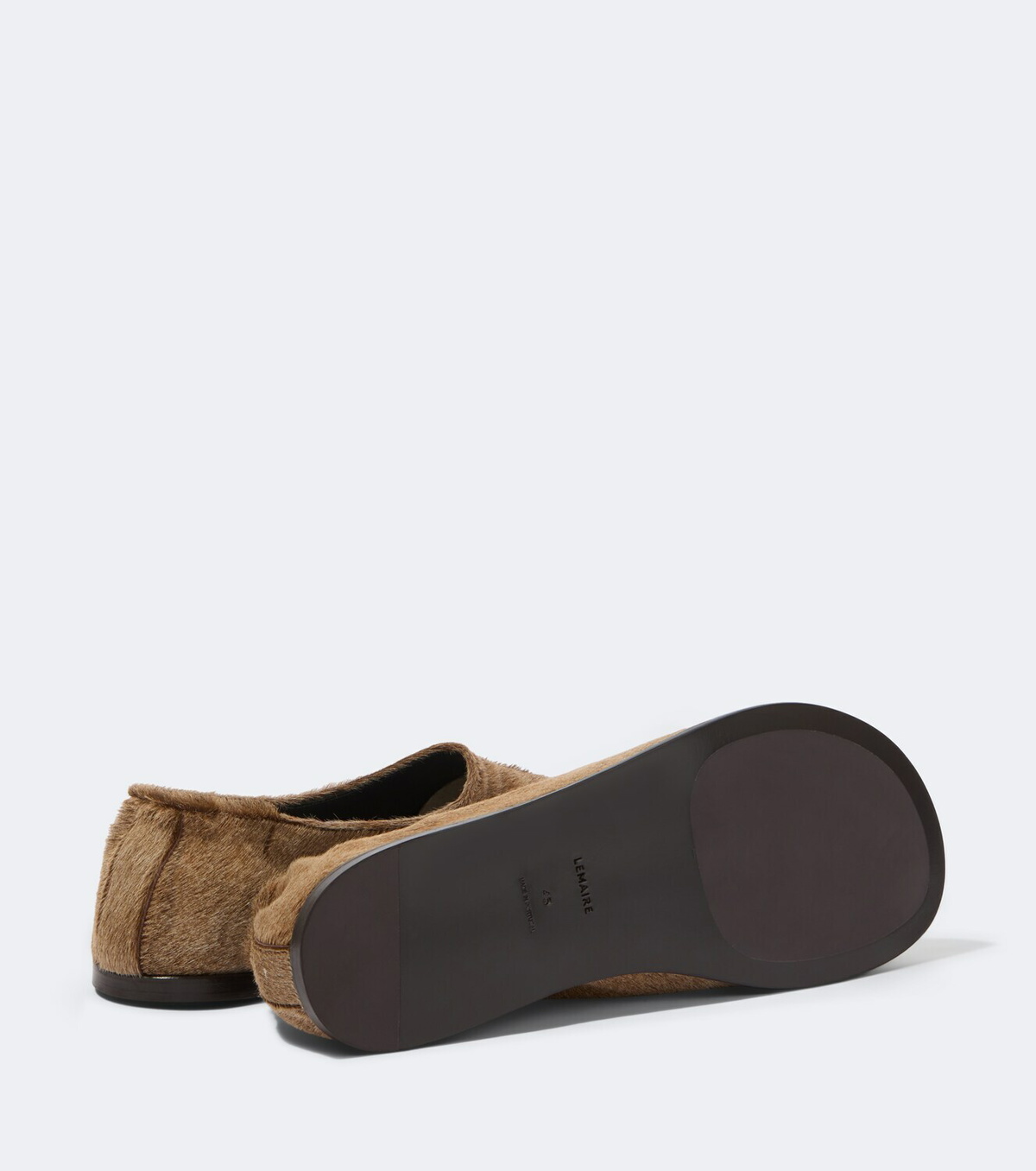 Lemaire Calf-hair slip-on shoes