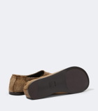 Lemaire Calf-hair slip-on shoes