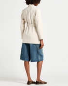 Ganni Womens Blazer Cream