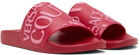 Versace Jeans Couture Red Logo Sandals