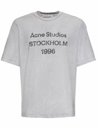 ACNE STUDIOS - Exford 1996 Mélange Cotton T-shirt