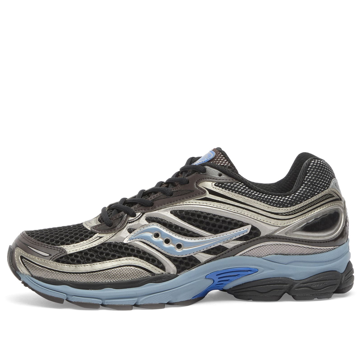 Saucony Men's Progrid Omni 9 Sneaker in Black/Torte