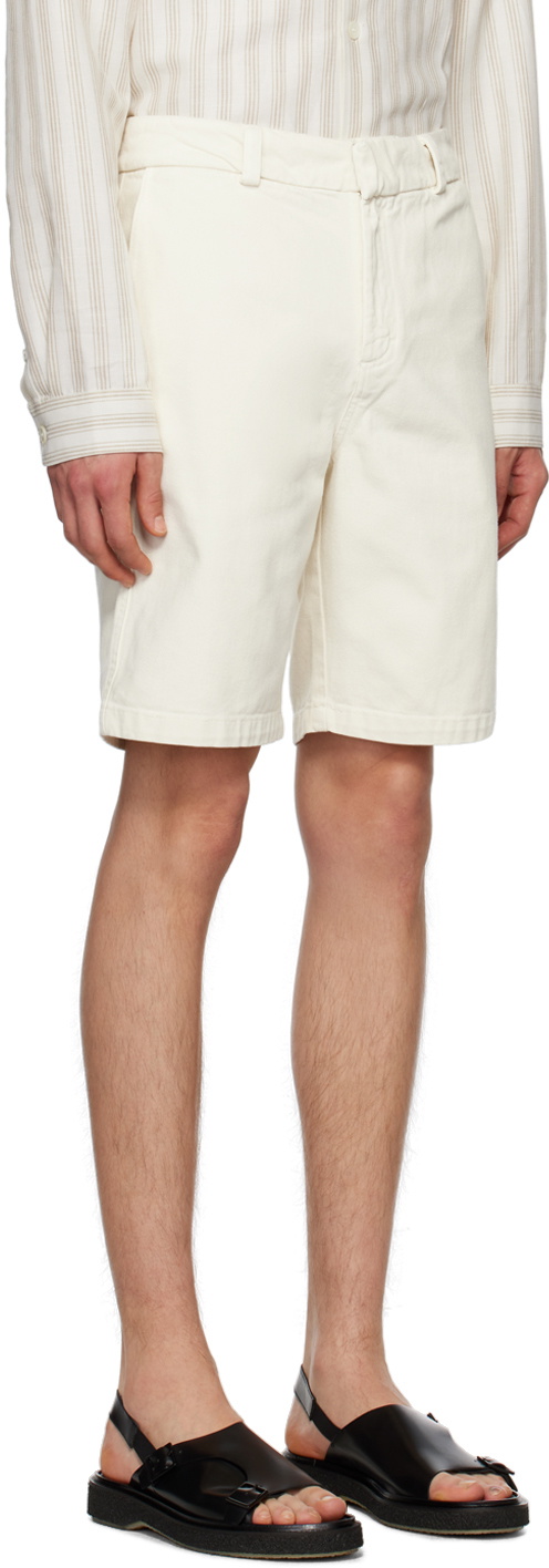 ANOTHER ASPECT Off-White 2.0 Denim Shorts