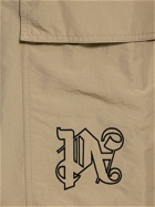 PALM ANGELS Monogram Nylon Parachute Pants