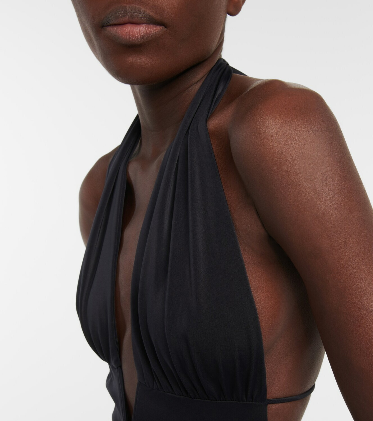 Tom Ford - Halter jersey swimsuit