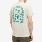 KAVU Men's Botanical Society T-Shirt in Oatmeal