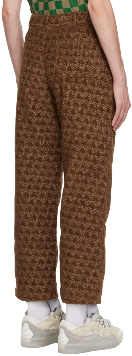 ERL Brown Padded Trousers