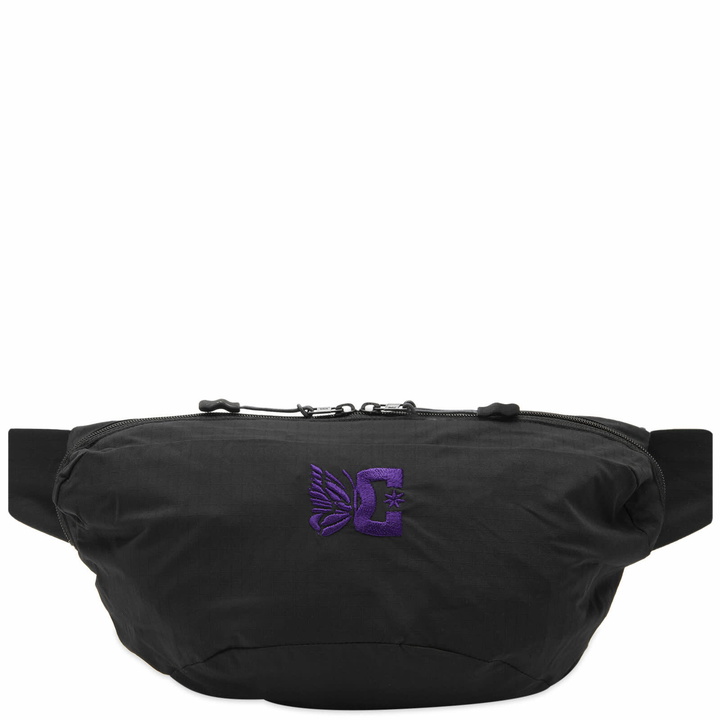 Photo: Needles Men's DC Poly Hip Bag in Black